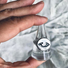 Load image into Gallery viewer, 925 Silver the Eye of the Heart Ring