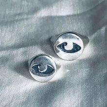 Load image into Gallery viewer, 925 Silver the Eye of the Heart Ring