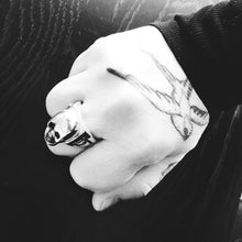 Load image into Gallery viewer, 925 Silver Skull Ring
